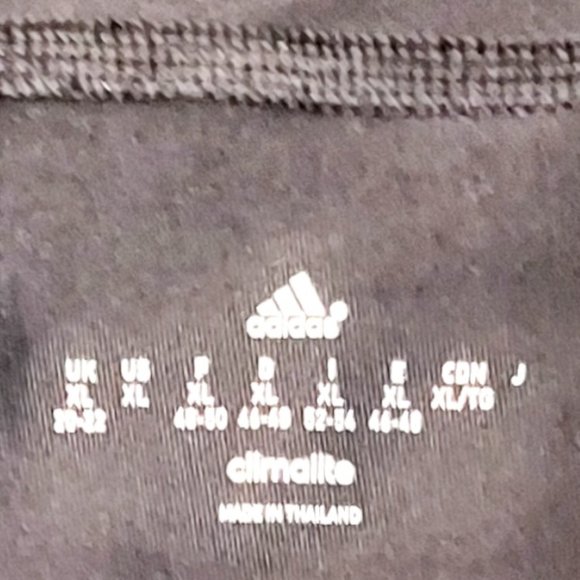 Adidas Black Climalite Crop/Capri Athletic Pants Women's Size XL - Picture 7 of 8